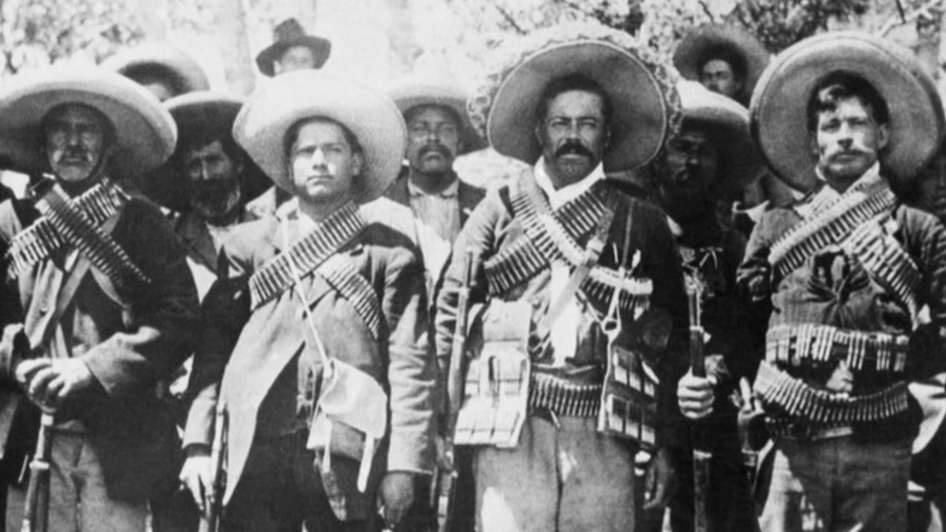 Pancho Villa and his followers