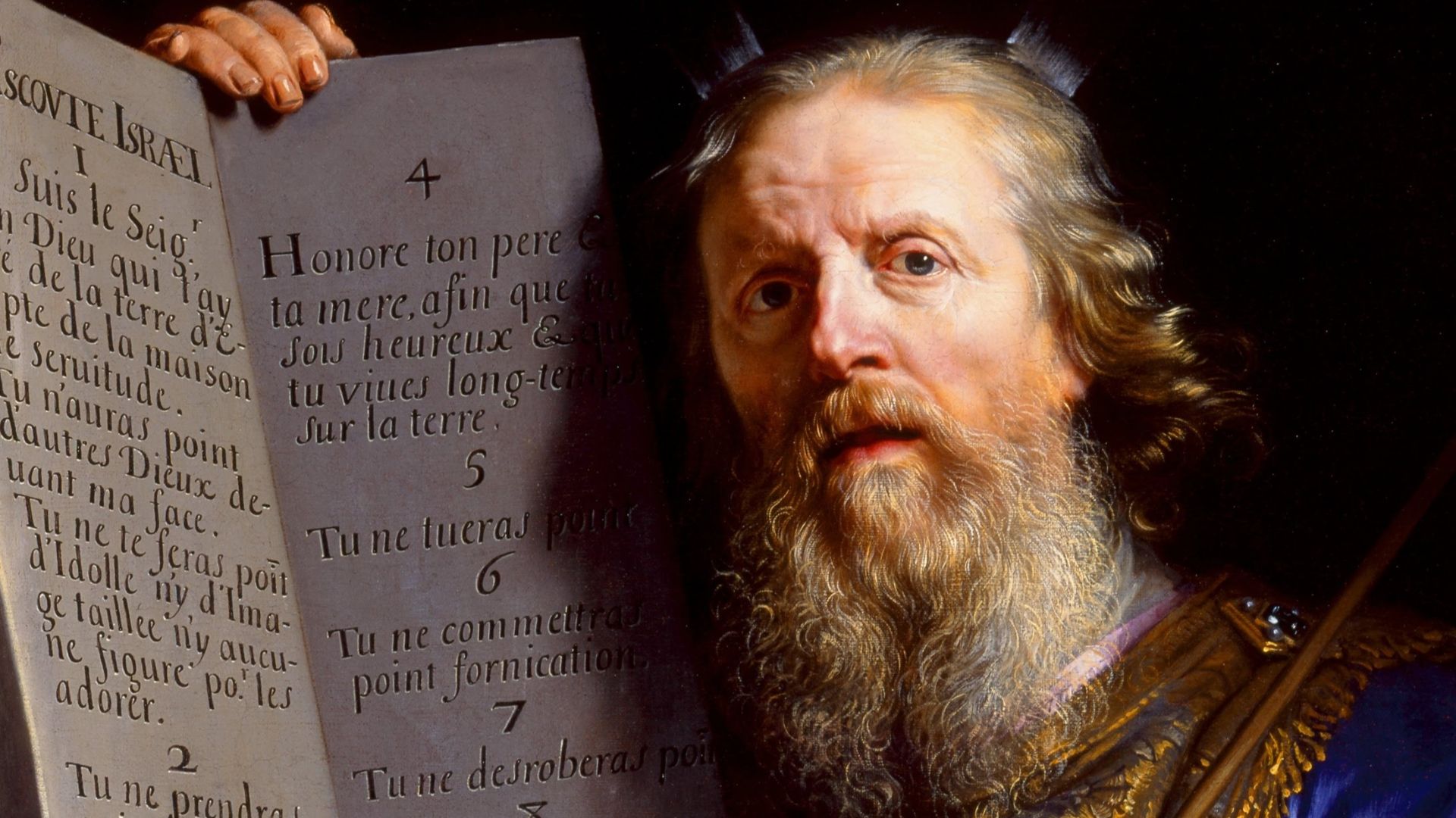 File:Philippe de Champaigne - Moses Presenting the Tablets of the Law - c. 1648.jpg