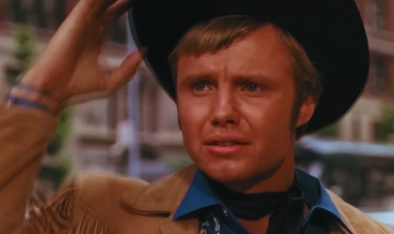 Screenshot from Midnight Cowboy (1969)