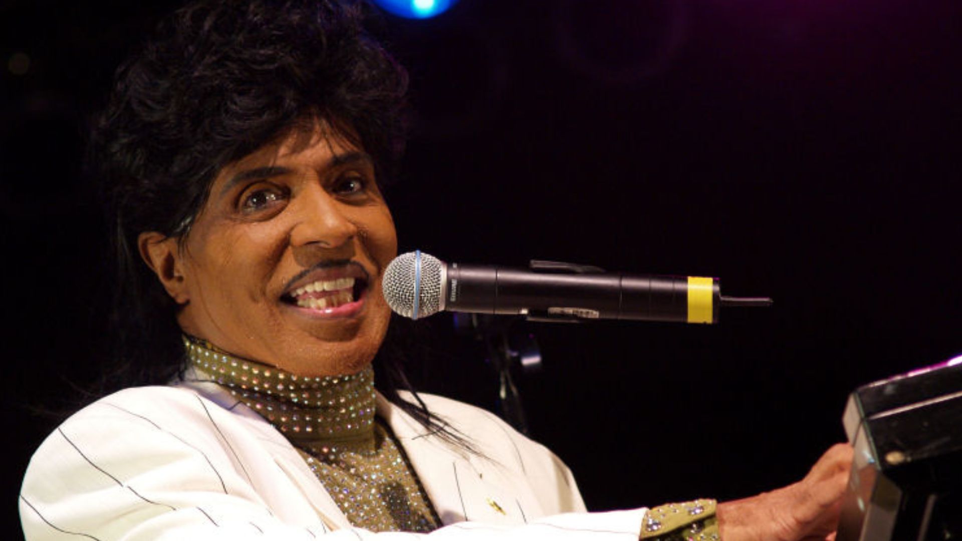 Little Richard performing at the University of Texas Forty Acres Festival in 2007.