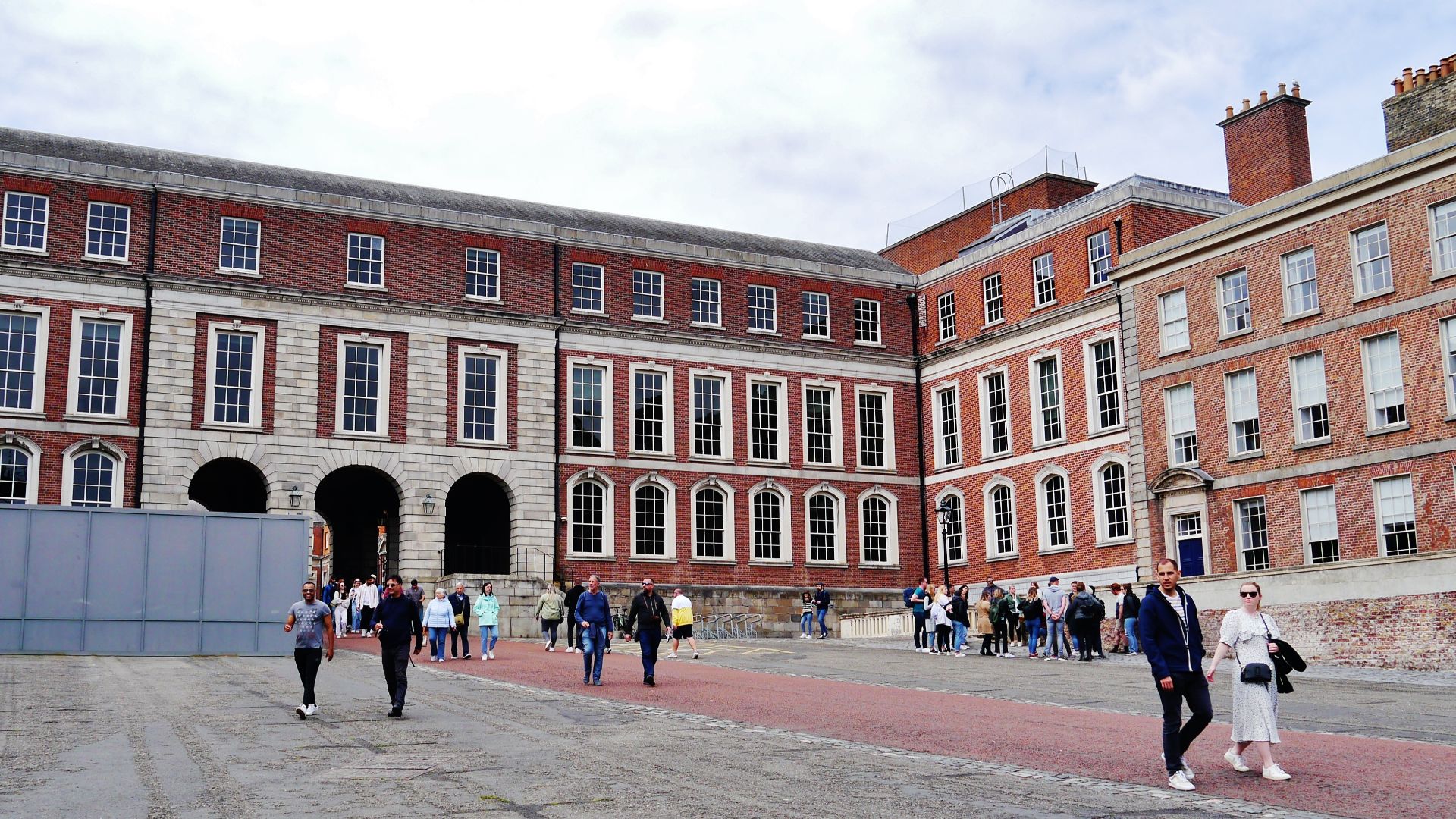 Forecourt of Dublin Castle, Dublin, Ireland