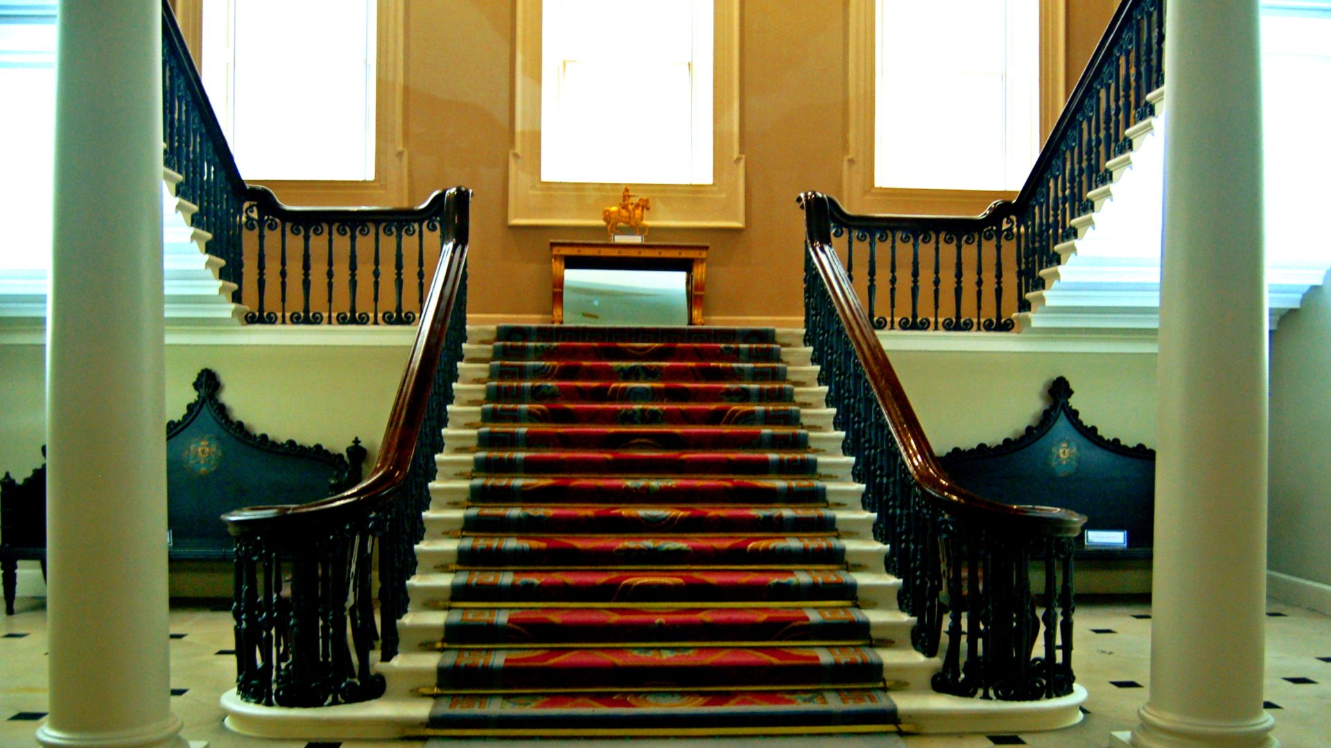 Dublin Castle - Staircase to upper level of State Apartments