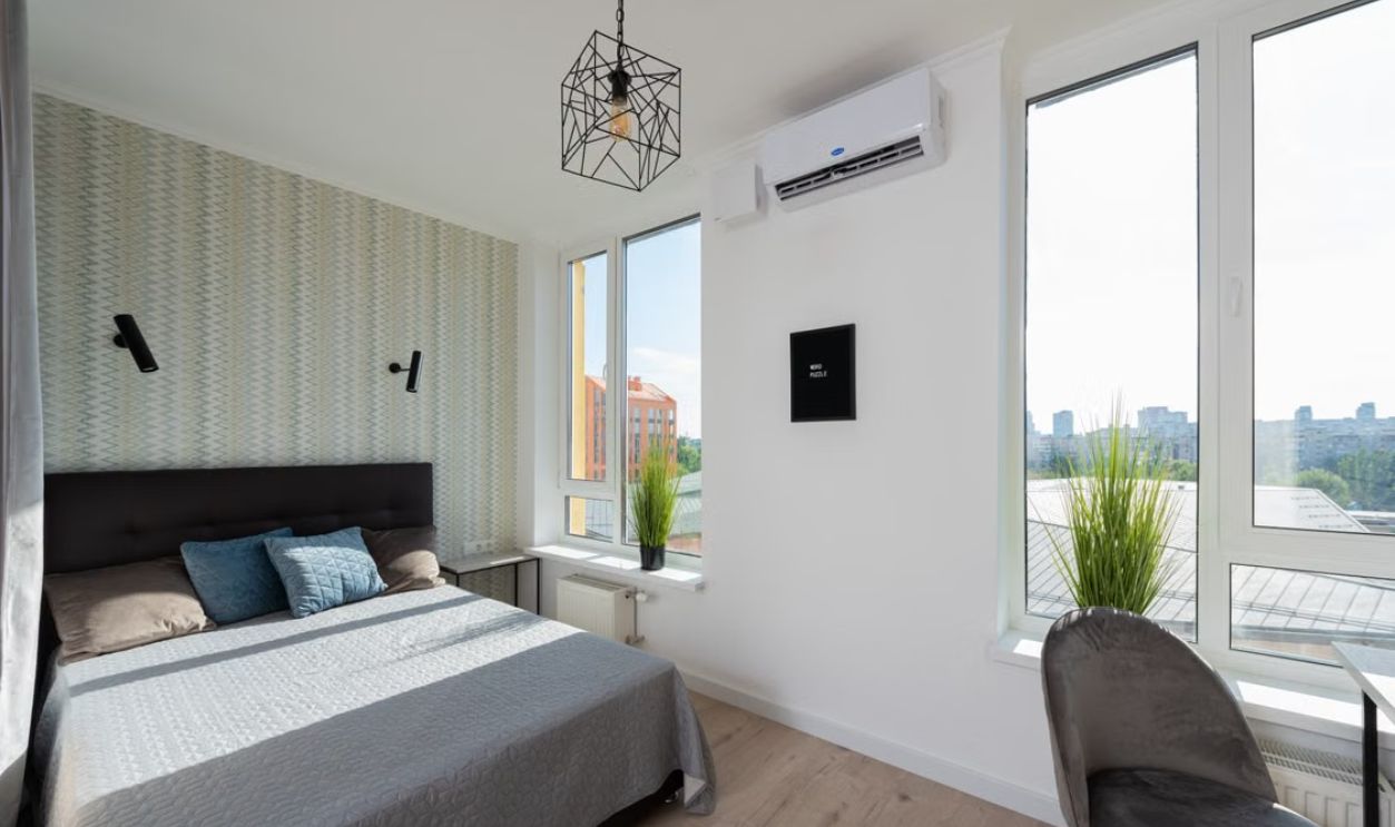 Air conditioner in the bedroom