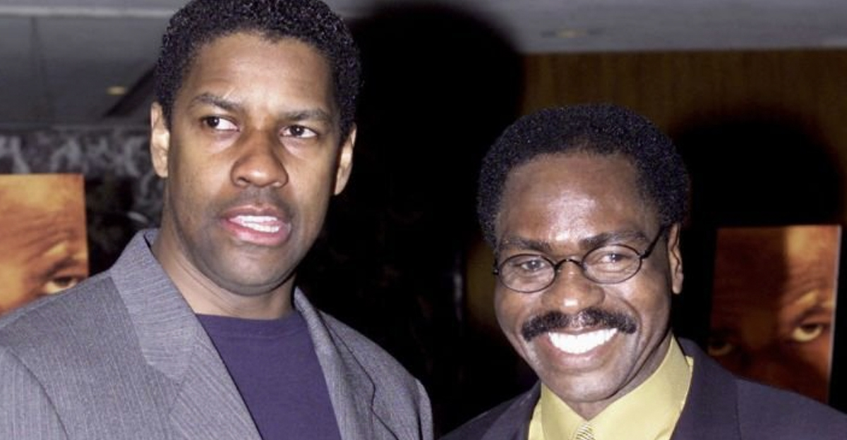 Denzel Washington and Rubin 