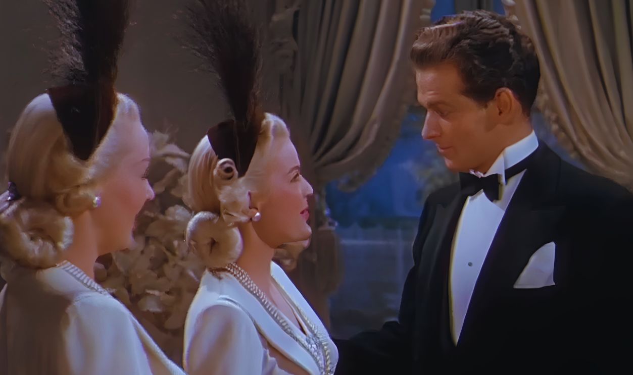 Screenshot from The Dolly Sisters (1945)
