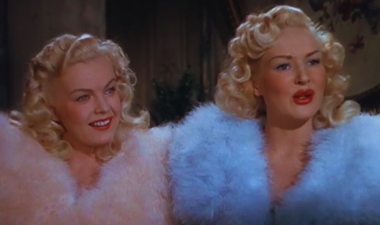 Screenshot from The Dolly Sisters (1945)