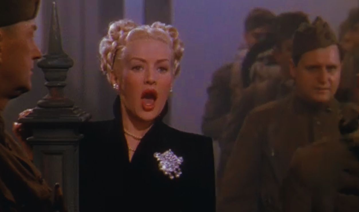Screenshot from The Dolly Sisters (1945)