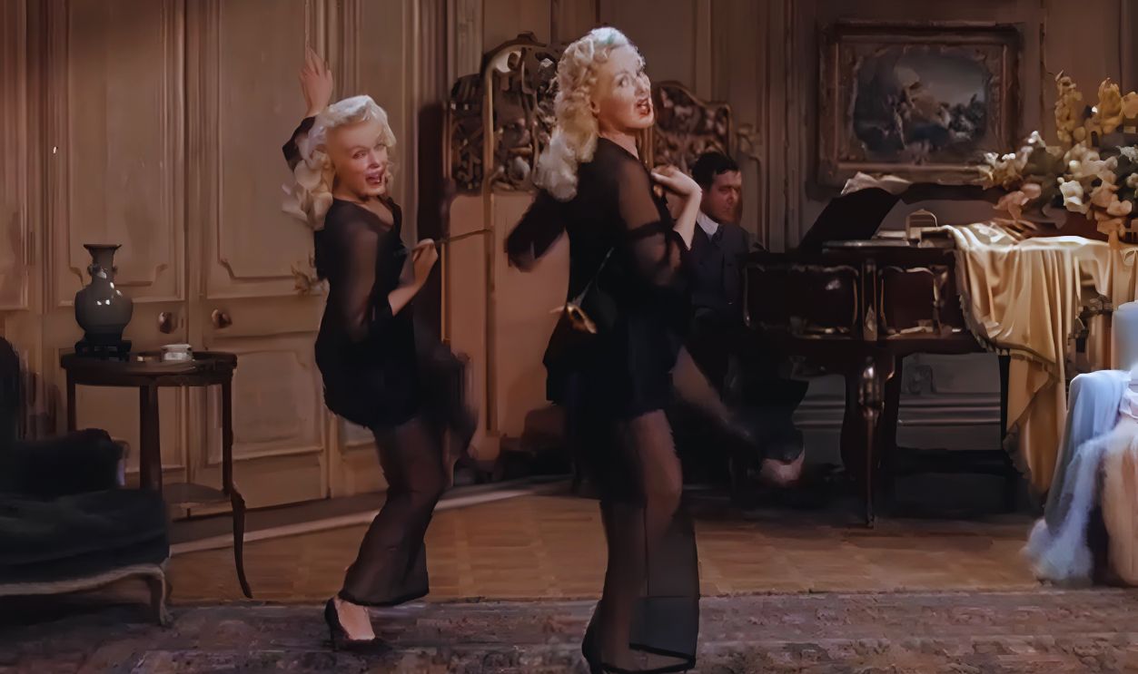 Screenshot from The Dolly Sisters (1945)