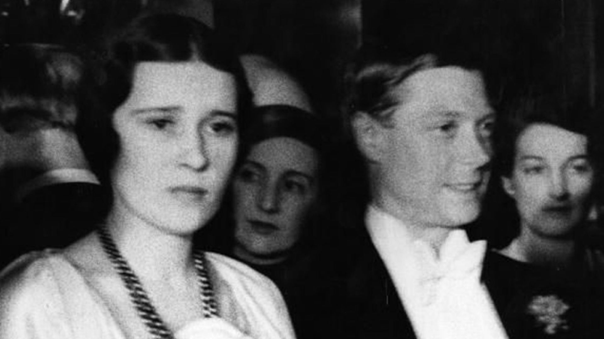 Lady Thelma Furness and the Prince of Wales in 1932