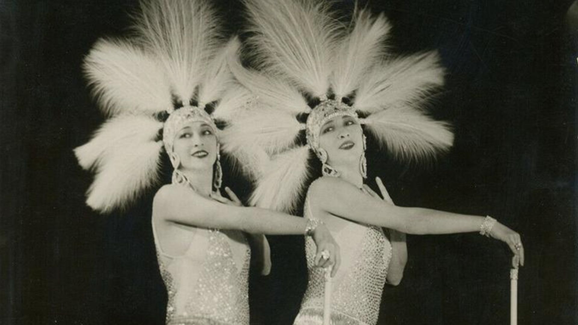 Rozsika (later known as Rosie) and Janka (later known as Jenny) Dolly, ca. 1920