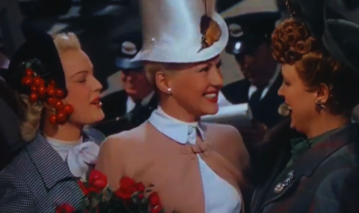 Screenshot from The Dolly Sisters (1945)