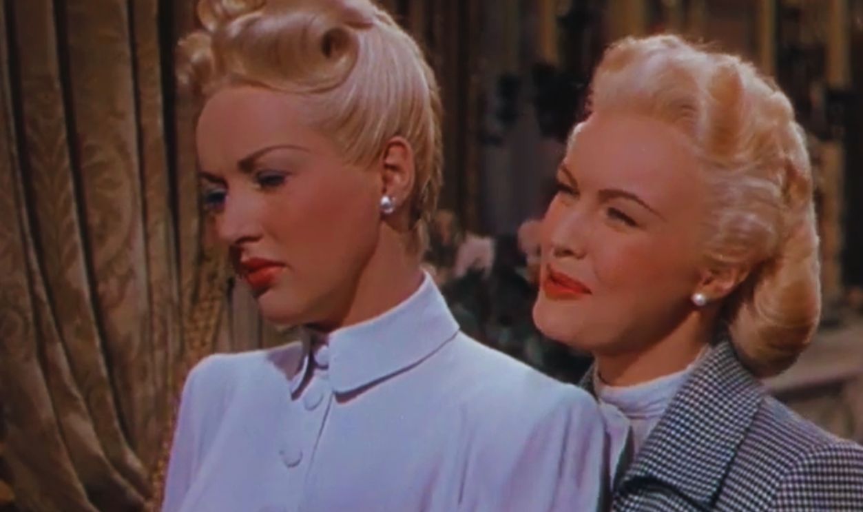 Screenshot from The Dolly Sisters (1945)