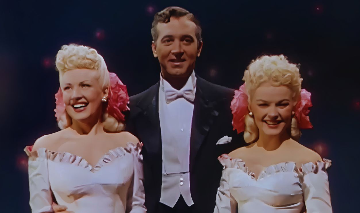 Screenshot from The Dolly Sisters (1945)