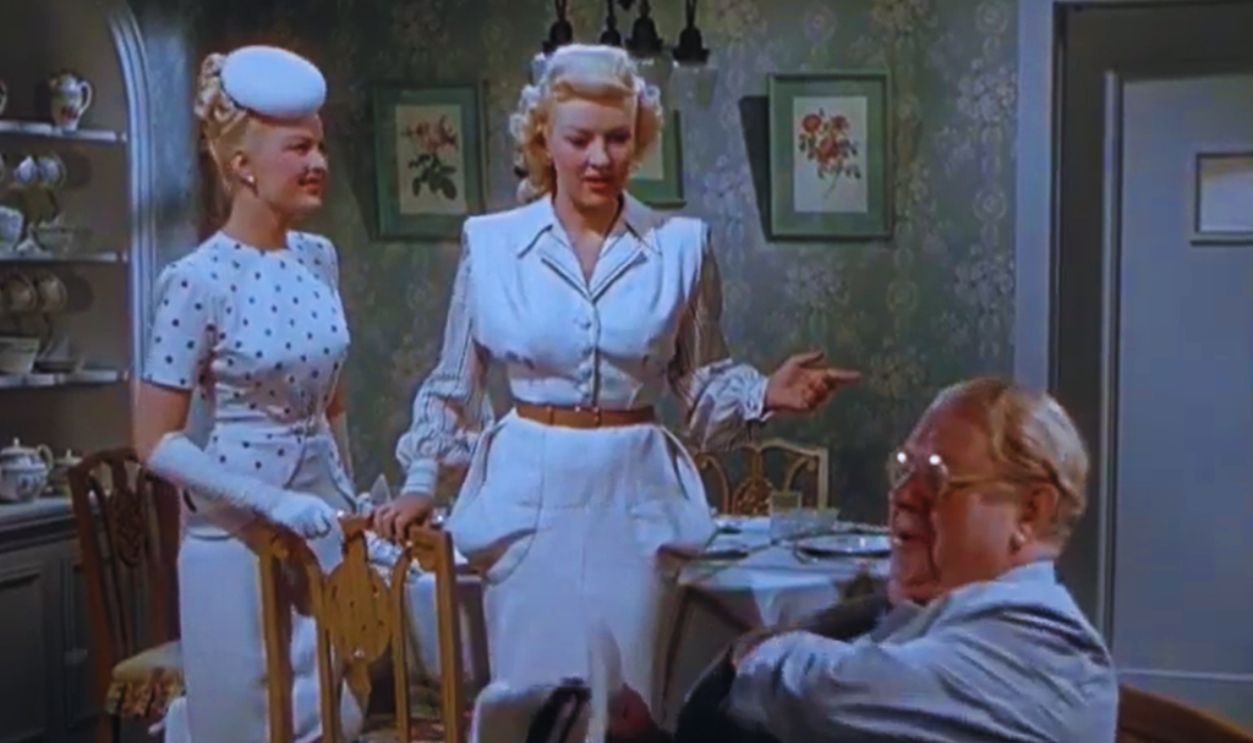 Screenshot from The Dolly Sisters (1945)