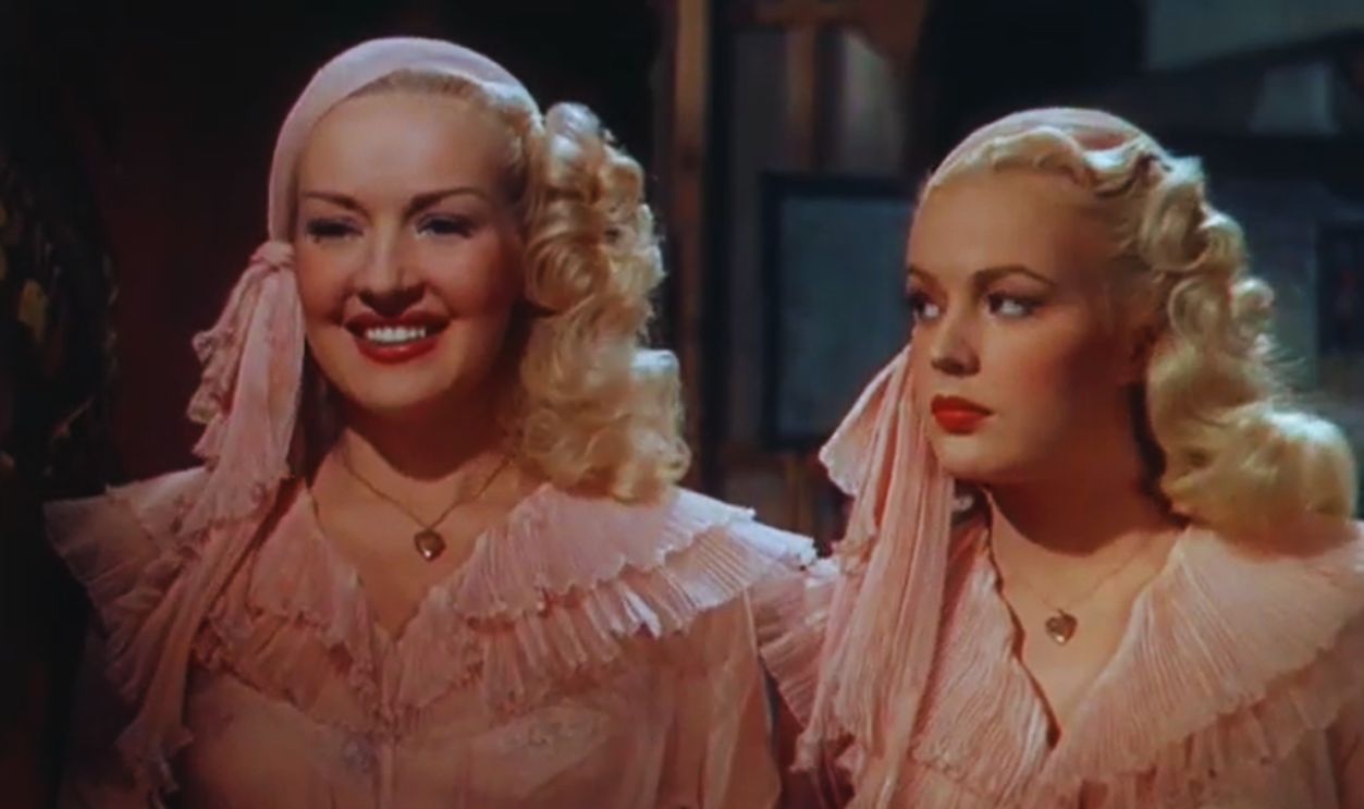 Screenshot from The Dolly Sisters (1945)