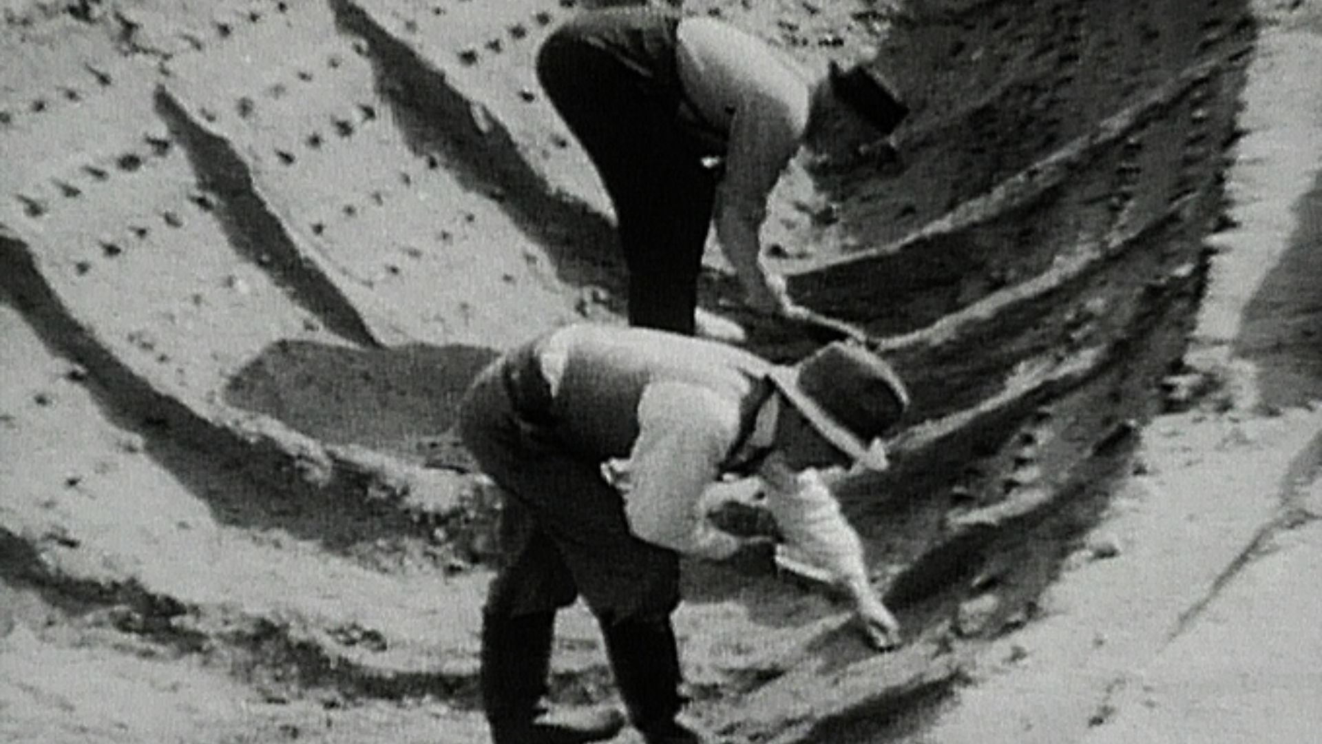 1939 excavation of Sutton Hoo burial ship.