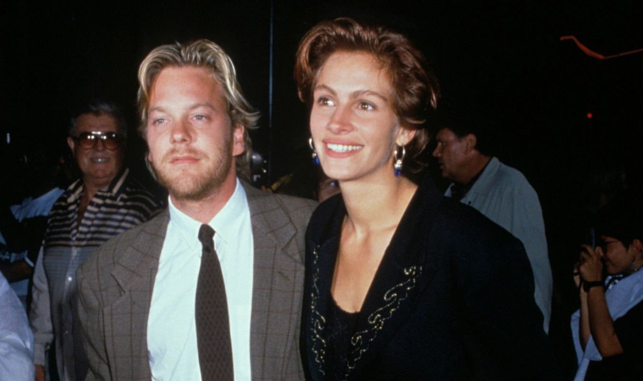 1980s File Photo: Julia Roberts and Kiefer Sutherland.