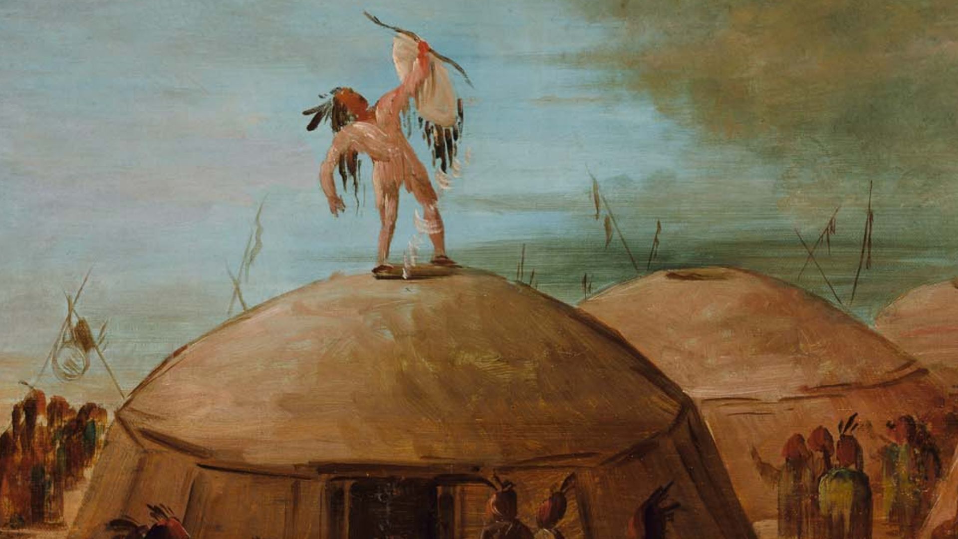 File:George Catlin - Rainmaking among the Mandan - 1985.66.476 - Smithsonian American Art Museum.jpg