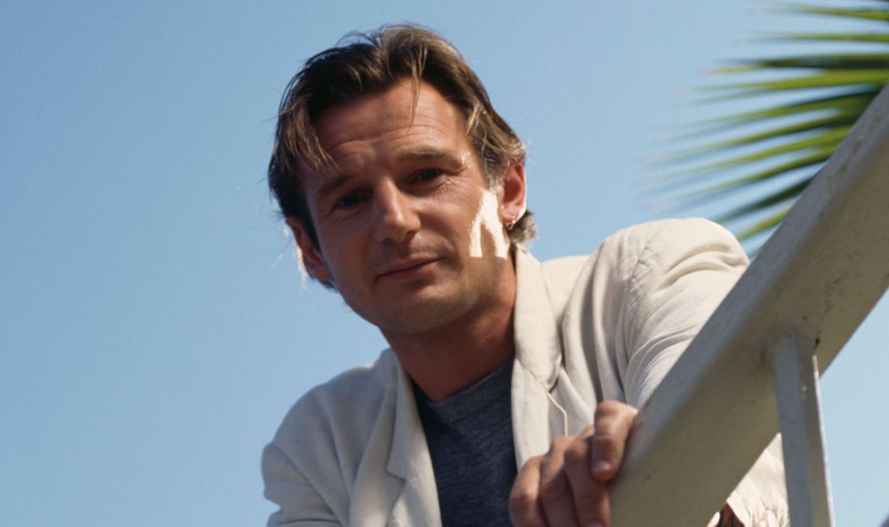 Irish actor Liam Neeson, circa 1987.