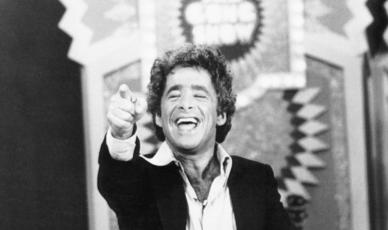 Chuck Barris, the maniacal host-producer of 'The Gong Show' and producer of '$1.98 Beauty Show' reacts during a taping session of one of his Gong shows. Barris wrote, produced, directed and starred in 'The Gong Show Movie,' based on the TV series. It included a bunch of his weirdest contestants, ones whose acts are too bizarre for TV.