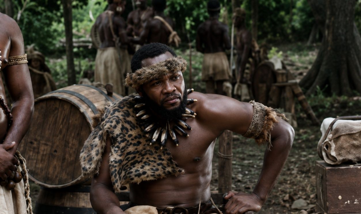 Screenshot from Njinga: Queen of Angola (2013) 