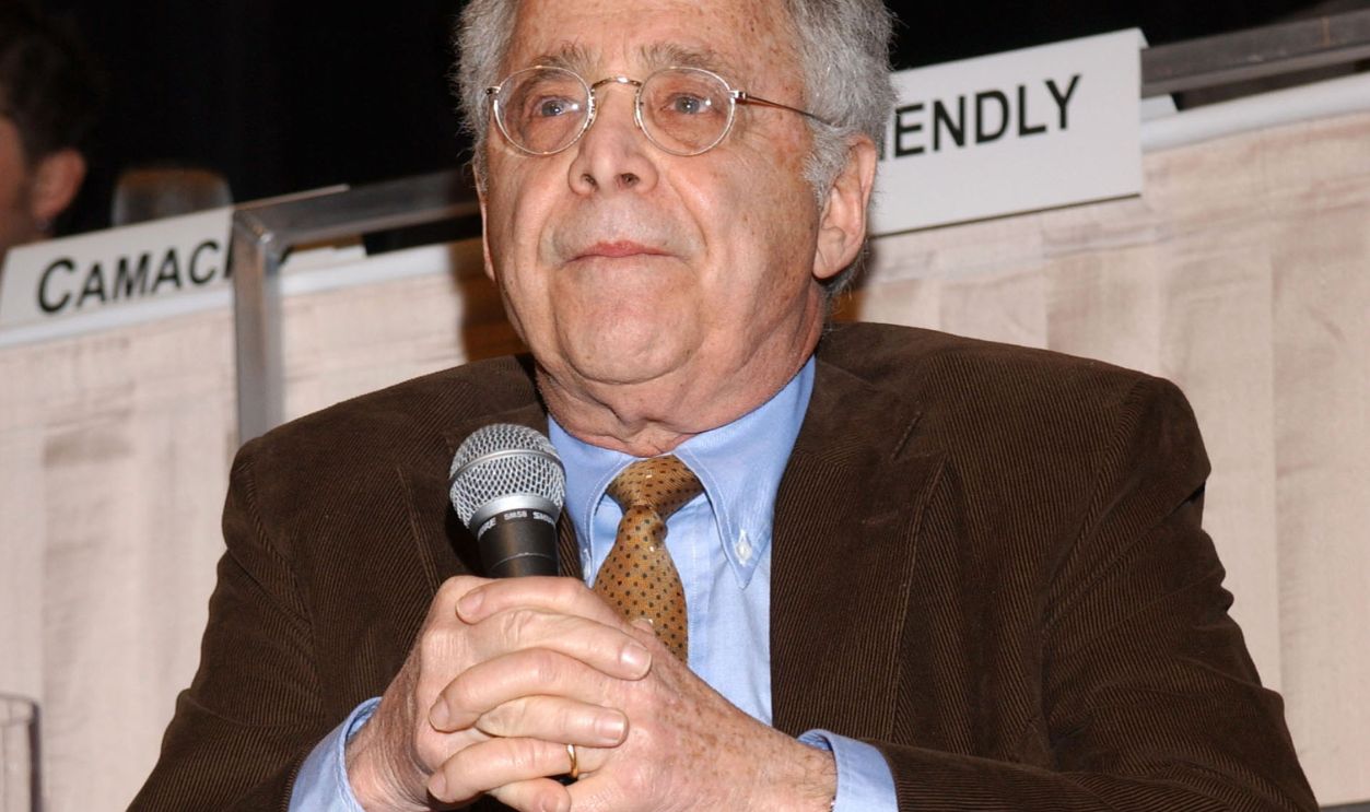 LOS ANGELES - DECEMBER 8: TV Producer Chuck Barris at the panel discussion during the Hollywood Radio and Television Society Newsmaker "Reality Television 2004" Luncheon at Regent Beverly Wilshire Hotel, December 8, 2004 in Los Angeles, California.