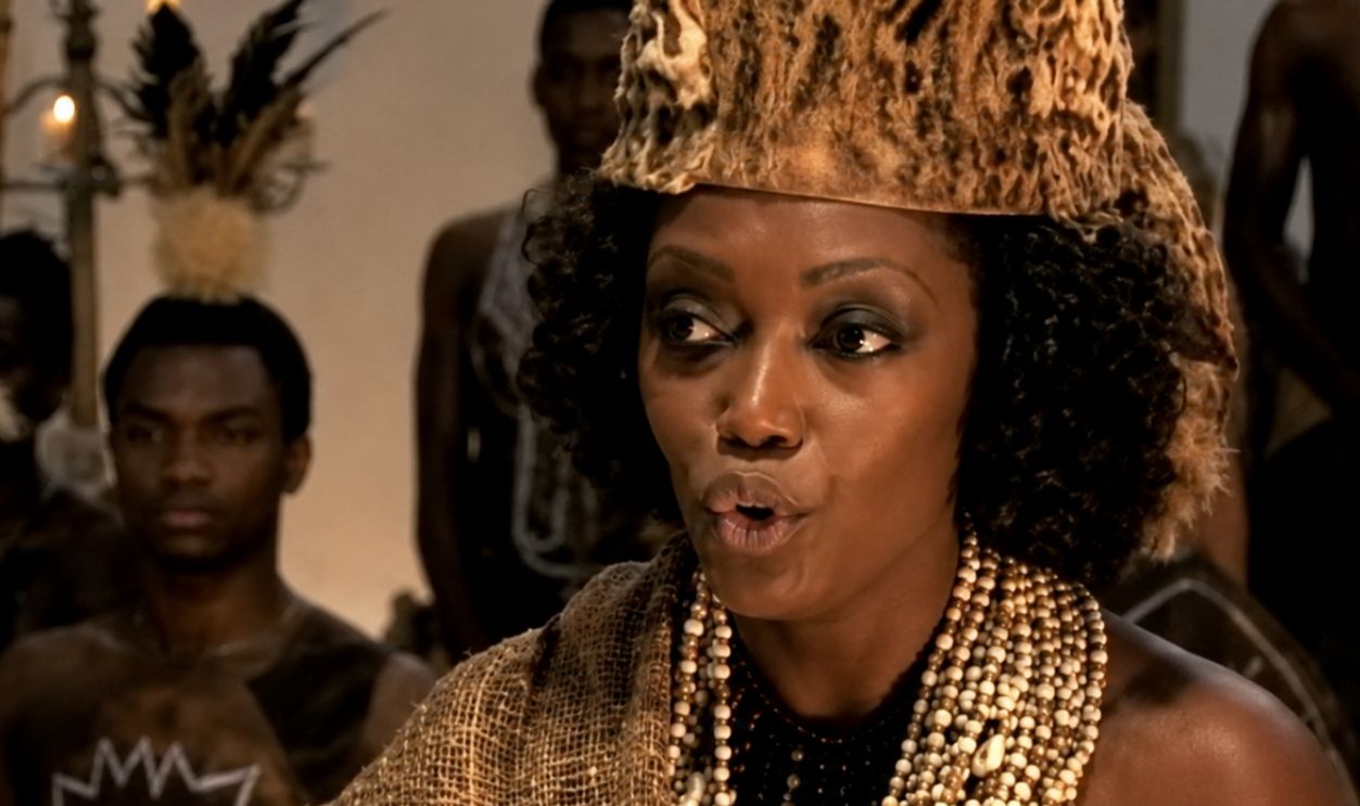 Screenshot from Njinga: Queen of Angola (2013) 