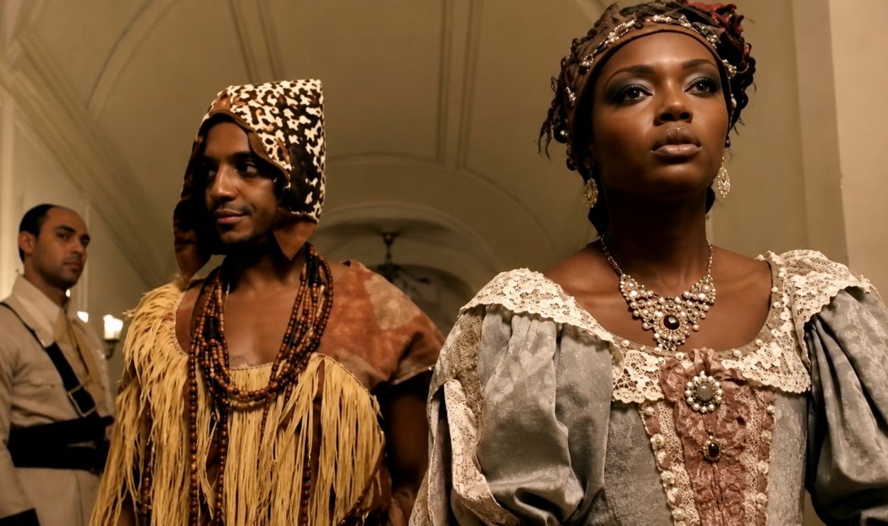 Screenshot from Njinga: Queen of Angola (2013) 
