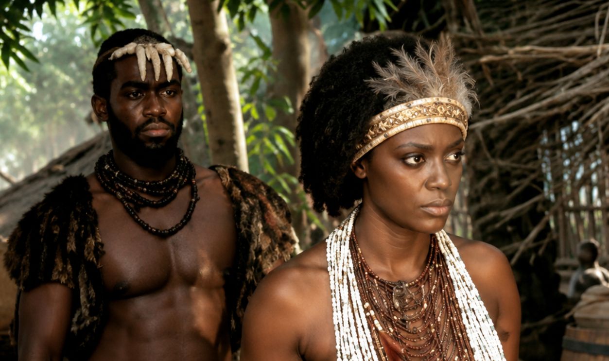 Screenshot from Njinga: Queen of Angola (2013) 