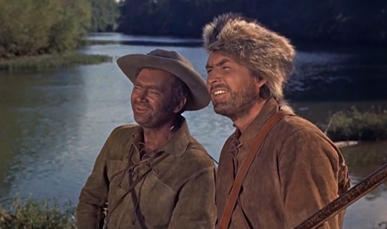 Screenshot from Davy Crockett: King of the Wild Frontier (1955)