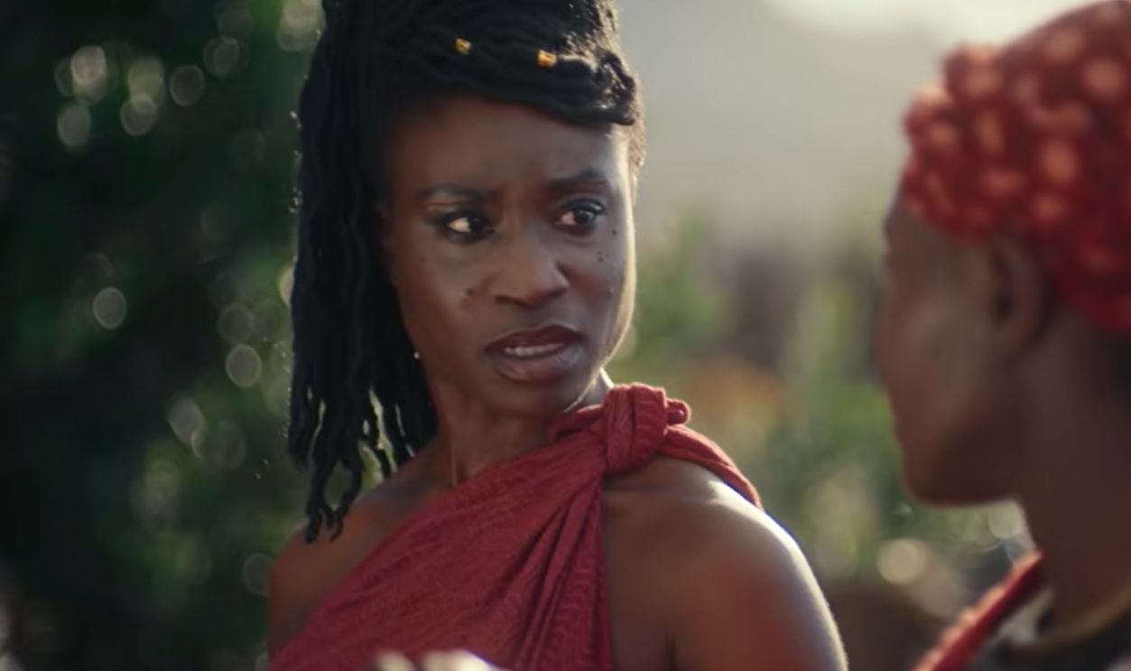 Screenshot from African Queens: Njinga, Netflix (2023) 