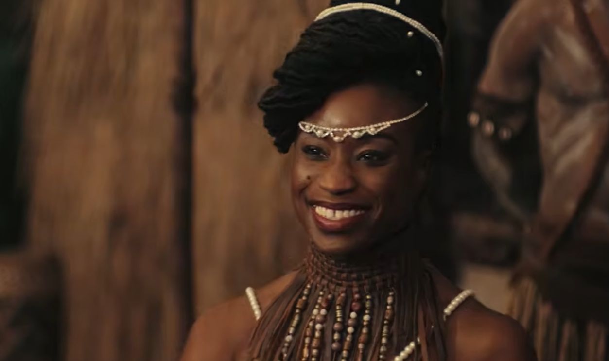 Screenshot from African Queens: Njinga, Netflix (2023) 