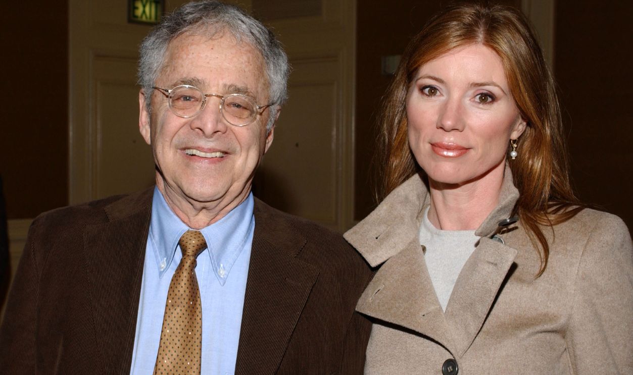 LOS ANGELES - DECEMBER 8: (L-R) TV Producer Chuck Barris and his wife Mary pose during the Hollywood Radio and Television Society Newsmaker "Reality Television 2004" Luncheon at Regent Beverly Wilshire Hotel, December 8, 2004 in Los Angeles, California. 