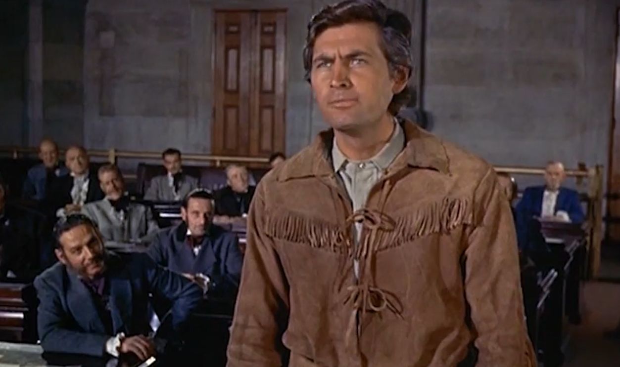 Screenshot from Davy Crockett: King of the Wild Frontier (1955)