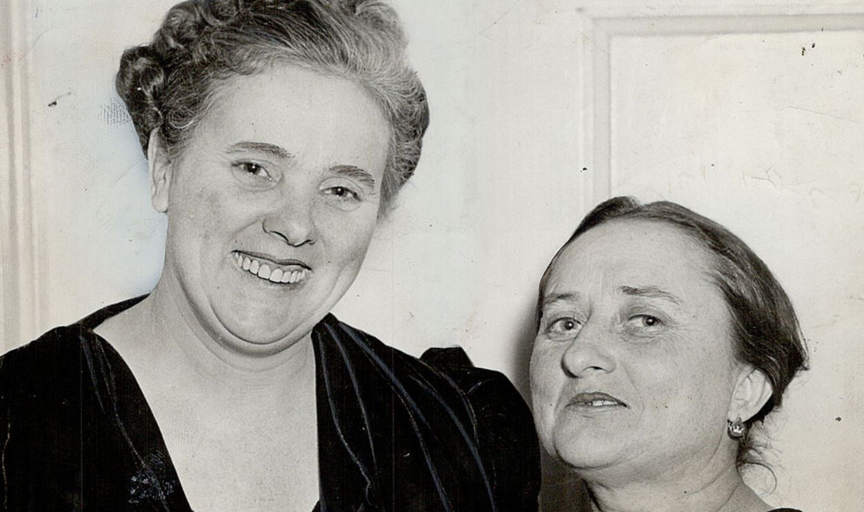 Victor and loser. Mrs. Grace Bagnato (Right); an early contender for the Millar will fortune; came w