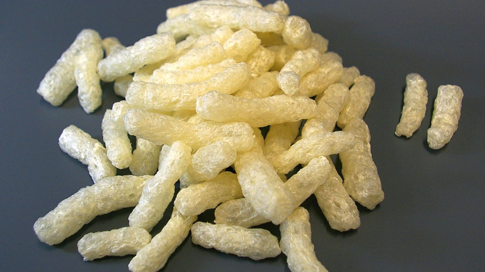 Packaging chips made by bioplastics (Thermoplastic Starch)