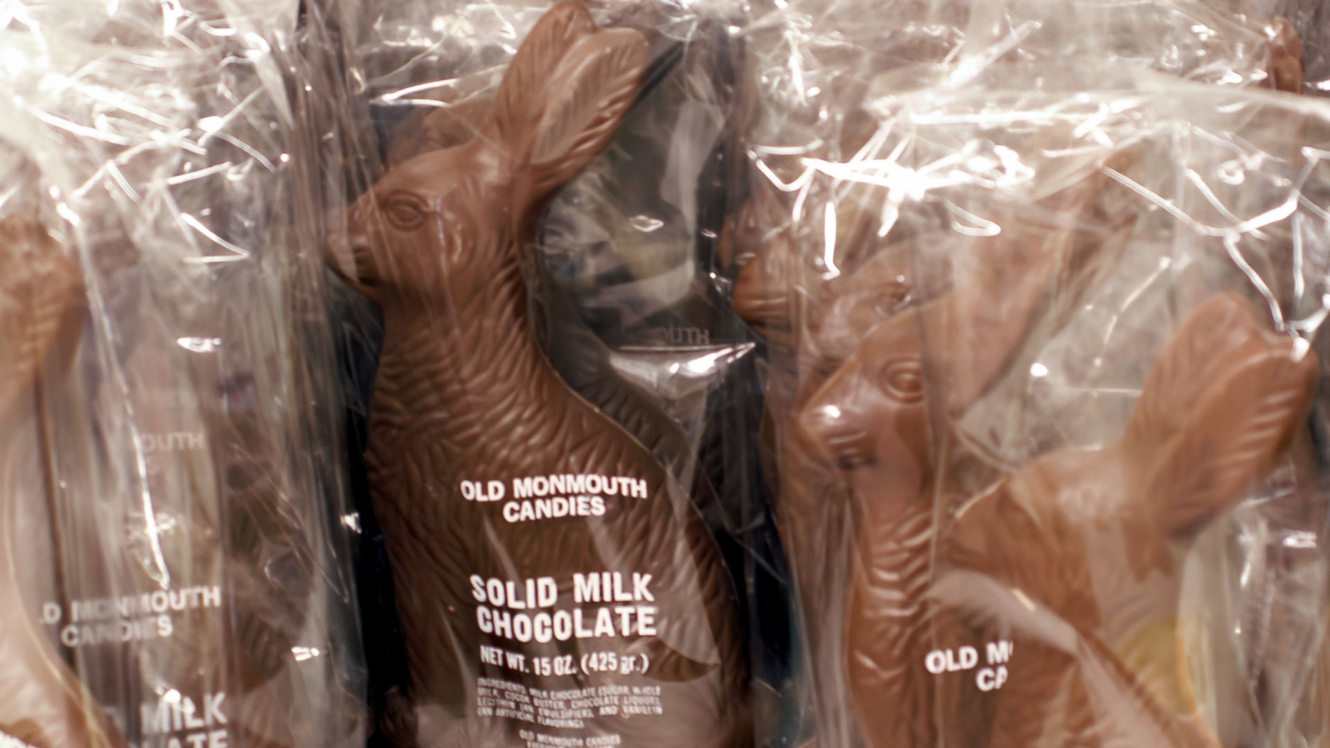 Tons and tons of Solid Easter Bunnies.