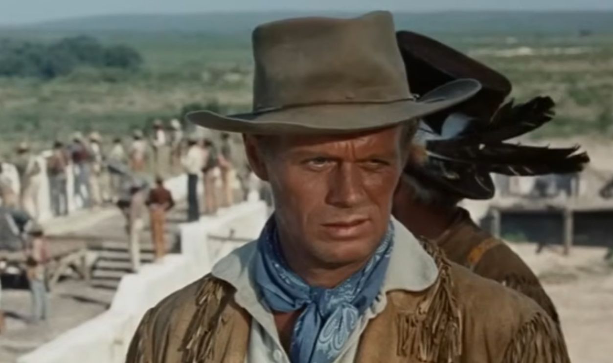 Screenshot from The Alamo (1960)