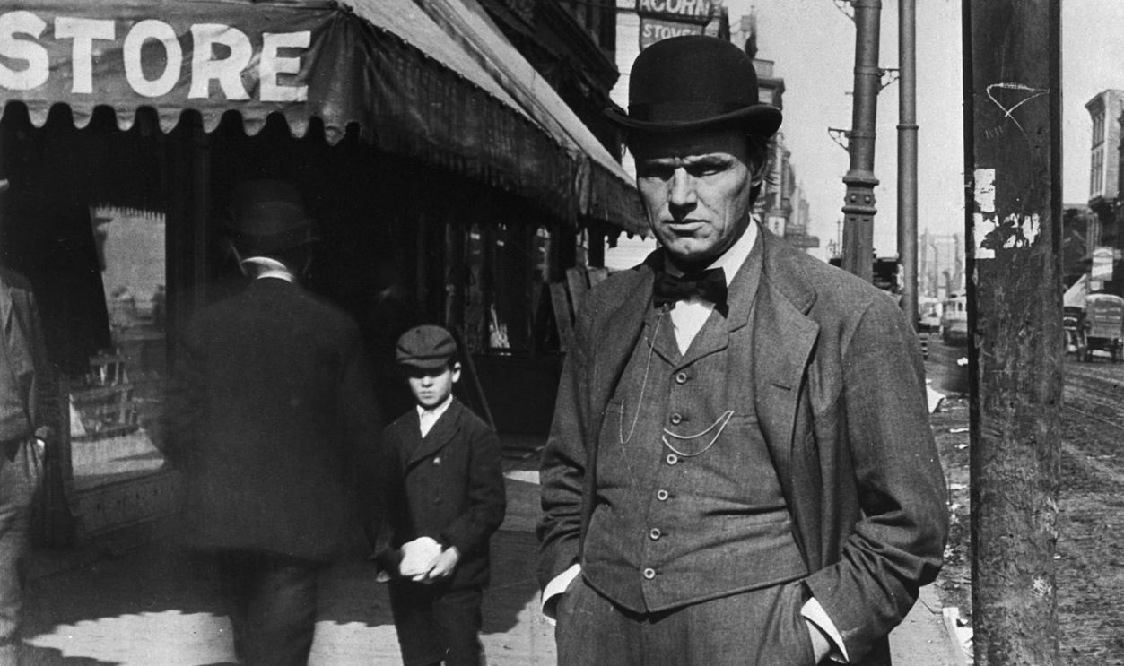 (Original Caption) 1902- In 1902 when this picture wsa taken, Clarence Darrow, the famed criminal lawyer, was a young man. Even then the magnetism of his eyes, which swayed juries in such famous cases as that of Leopold-Loeb, was apparent. But the famed suspenders are hidden.