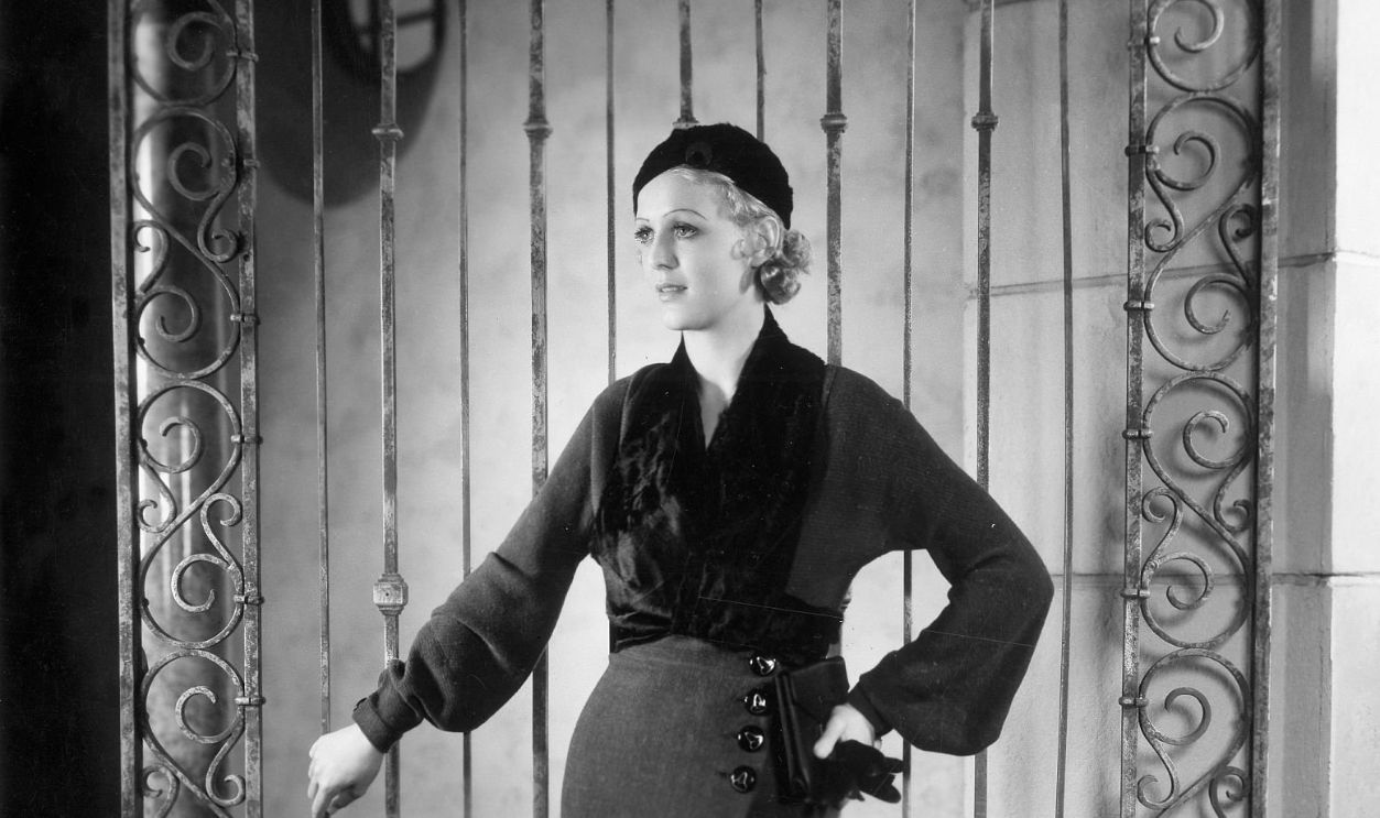 (Eingeschränkte Rechte für bestimmte redaktionelle Kunden in Deutschland. Limited rights for specific editorial clients in Germany.) Gloria Frances Stuart, actress. Portrait 1934 