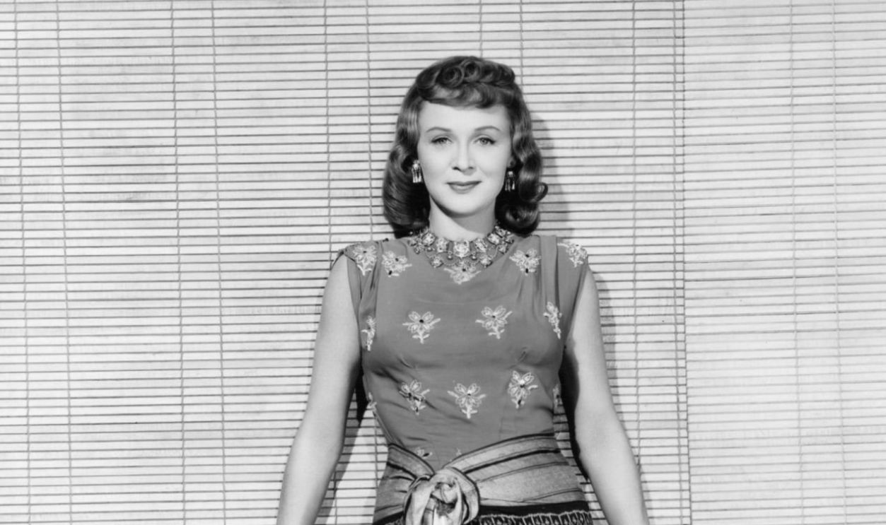 Gloria Stuart (1910-2010) as 'Phyllis Fowler' in a publicity shot from the movie 'She Wrote The Book', 1946, United States. 