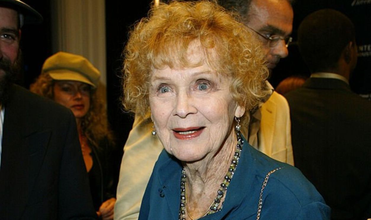 Gloria Stuart during Brooks Brothers 185th Anniversary and Grand Opening of the Beverly Hills Store at Brooks Brothers in Beverly Hills, California, United States.
