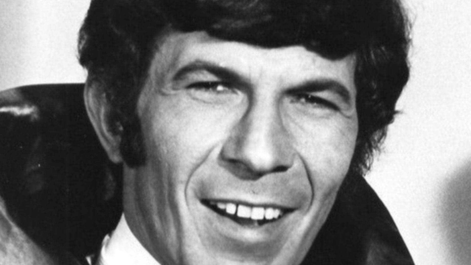 Photo of Leonard Nimoy from Mission Impossible.  As Paris, Nimoy poses as a famous magician to help the IMF foil a take-over of a European country.  This was the first 3-part Mission Impossible story for the television series.