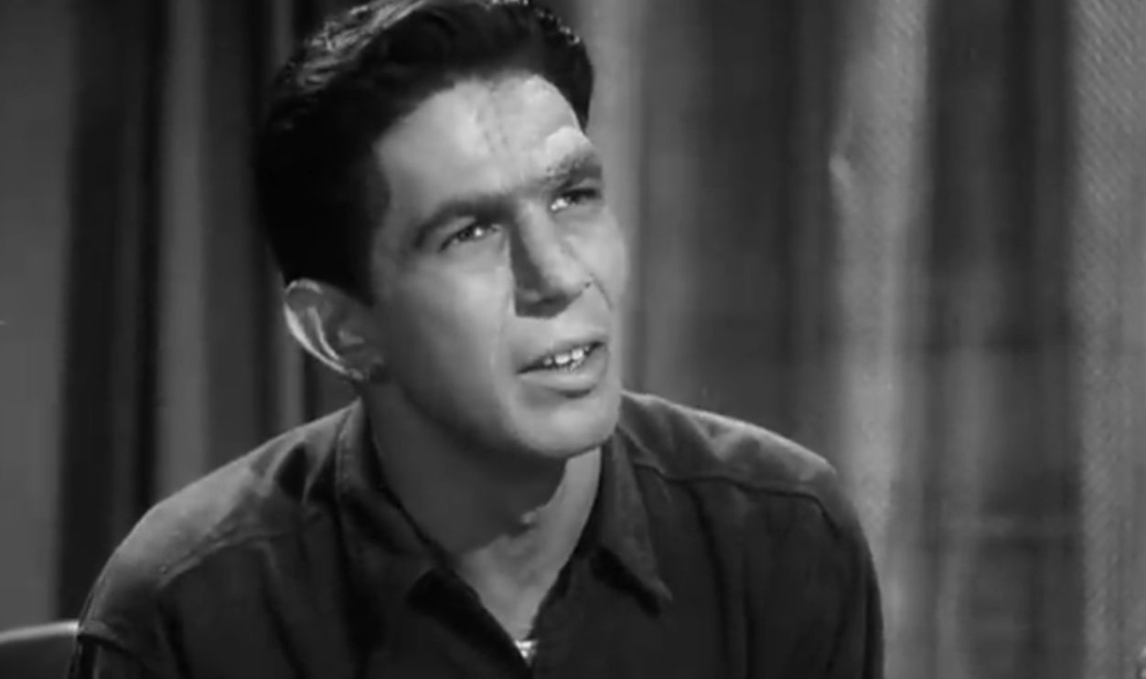 Screenshot from Kid Monk Baroni (1952)