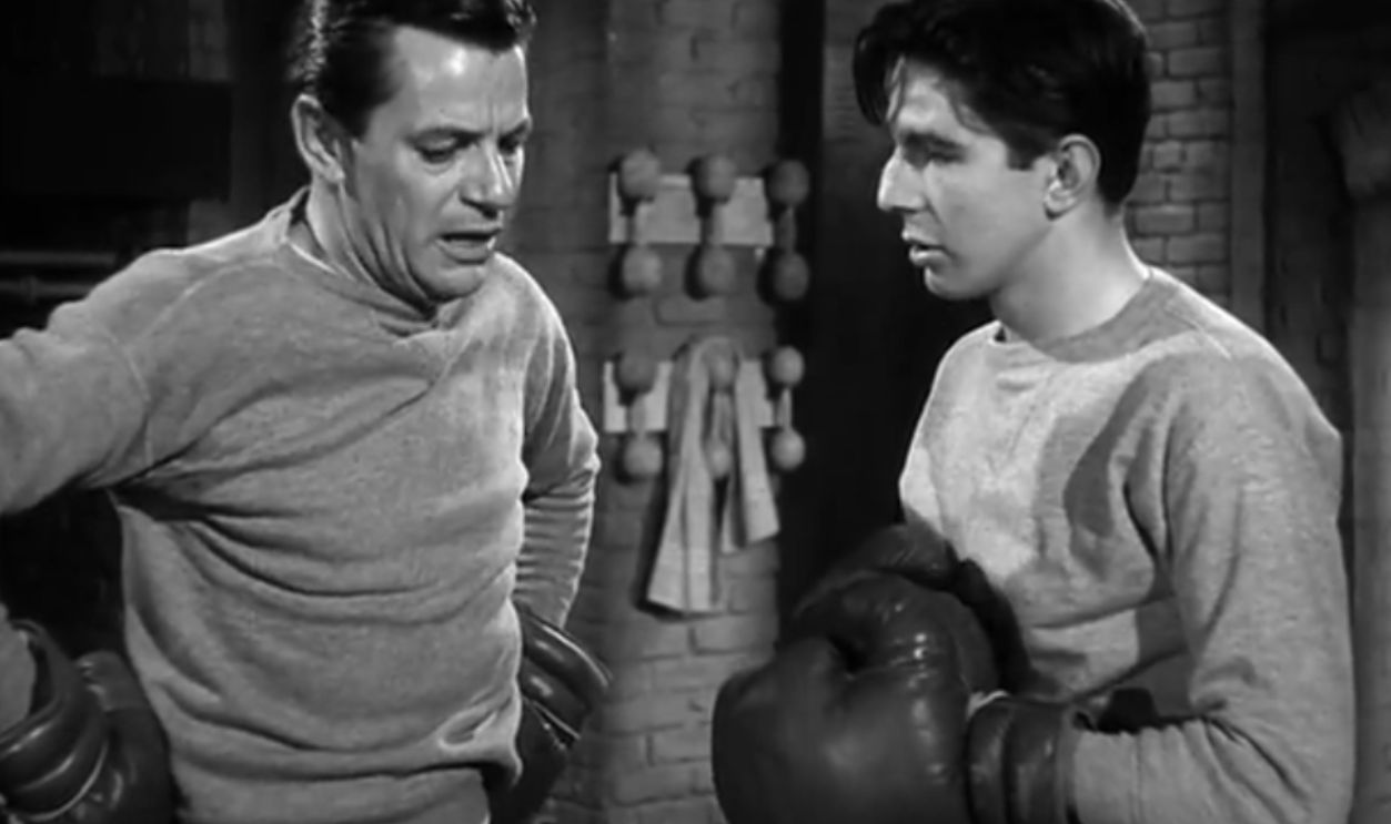 Screenshot from Kid Monk Baroni (1952) 