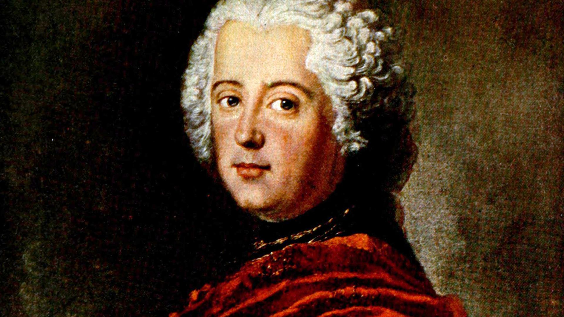 Frederick the Great in His Youth—painting by Antoine Pesne