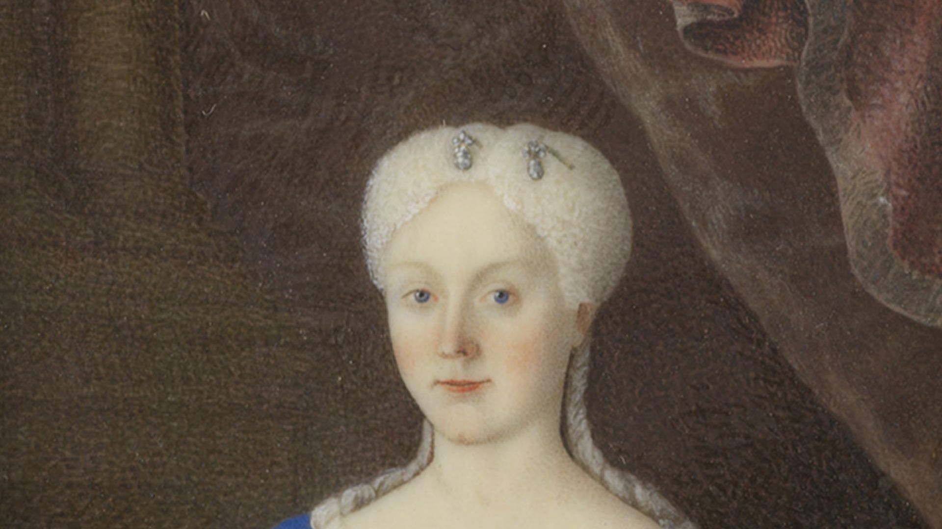 Portrait of Elisabeth Christine of Brunswick-Wolfenbüttel-Bevern (1715-1797), wife of Frederick II of Prussia (1712-1786).