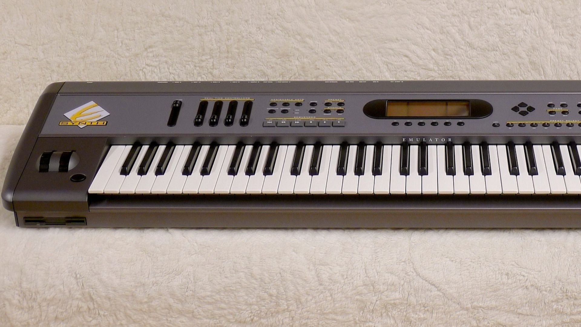 E-mu E-Synth KB front angle