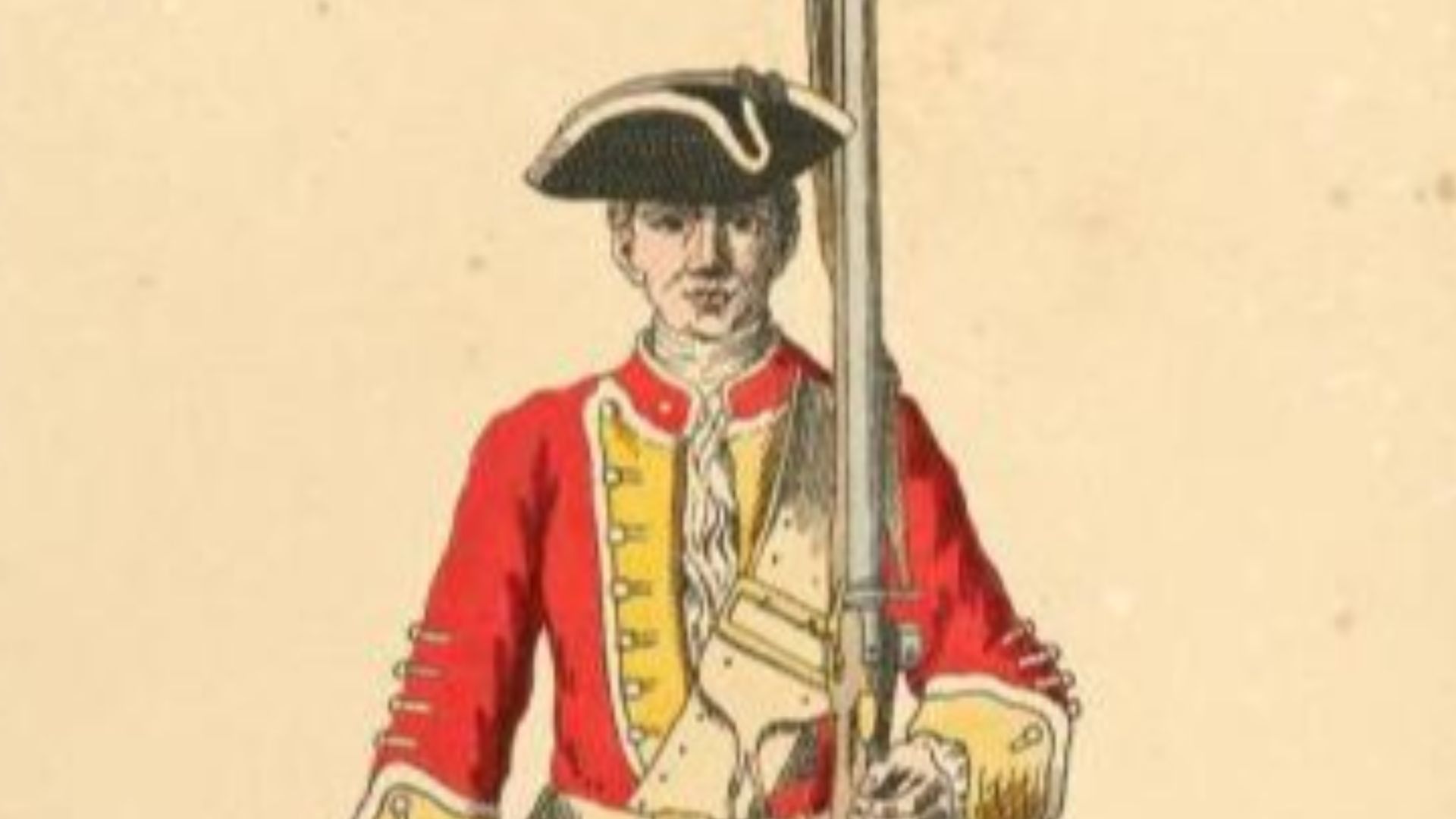 Soldier of the 16th regiment (1742)
