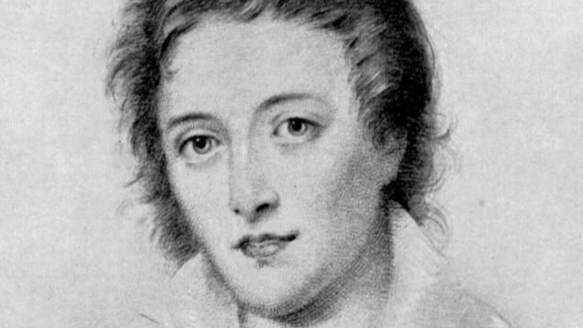 1905 print of Percy Bysshe Shelley after page of Women painters of the world, from the time of Caterina Vigri, 1413-1463, to Rosa Bonheur and the present day, by Walter Shaw Sparrow, The Art and Life Library, Hodder & Stoughton, 27 Paternoster Row, London